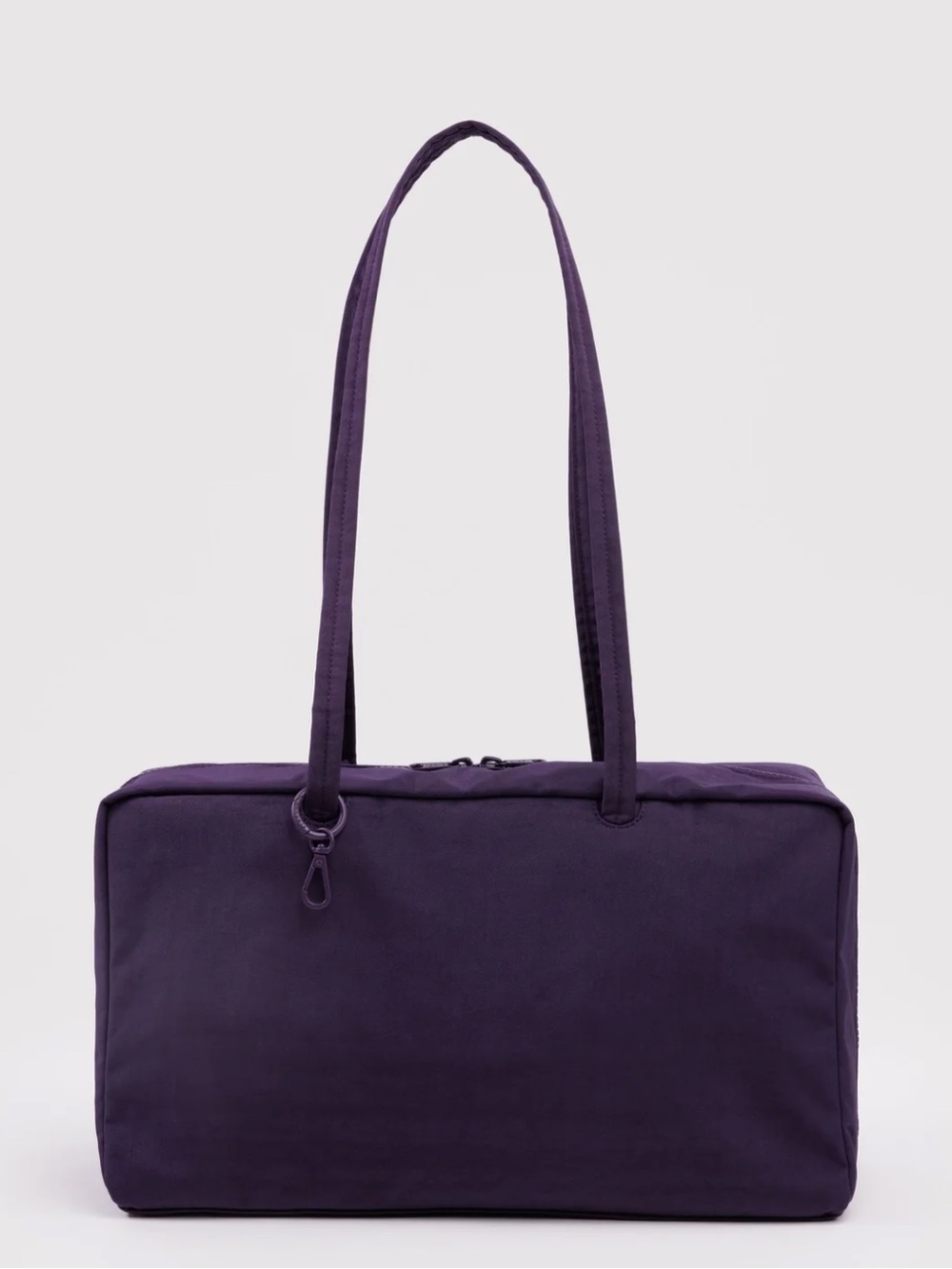 BAGGU Medium Nylon Bowler Bag In Fig
